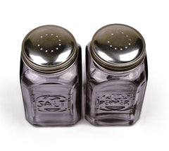 RSVP Retro Salt & Pepper Shaker Set - Gray