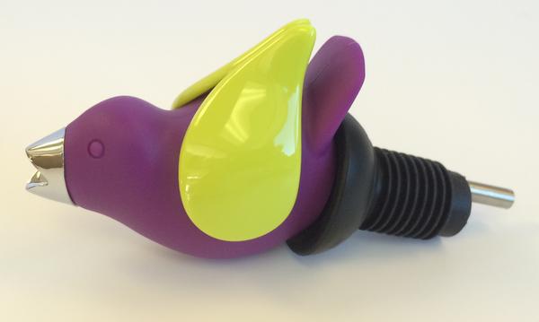Chirpy Top Wine Pour Purple/Kiwi