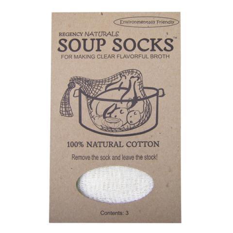Natural Soup Sock - Set of 3