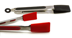Endurance Square Tip Tongs - Red