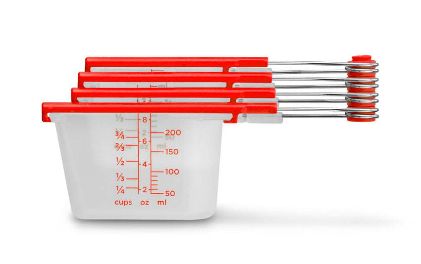 Dreamfarm Levups Scrape Level Measuring Cups