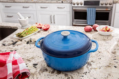 Lodge Blue Dutch Oven - 7.5 Quart