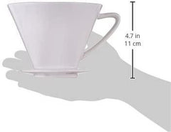 Cilio Porcelain #4 Coffee Filter Holder (Pour Over)