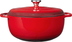 Lodge Red Dutch Oven - 7.5 Quart