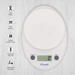 Escali Primo Digital Scale - White